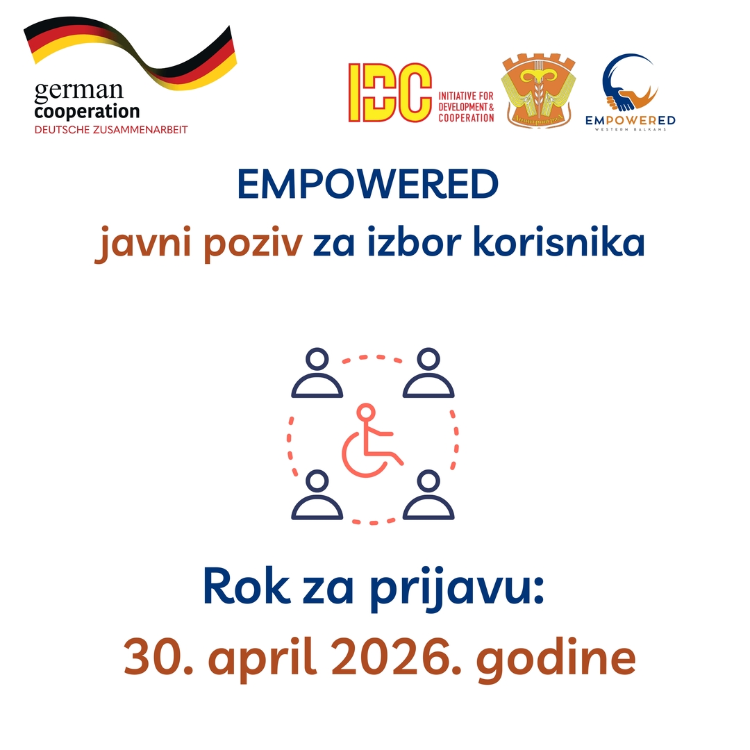 САОПШТЕЊЕ ЗА МЕДИЈЕ  ОТВОРЕНИ ДИЈАЛОГ: „ЗАПОШЉАВАЊЕ БЕЗ БАРИЈЕРА“ И ПРЕДСТАВЉАЊЕ ЈАВНОГ ПОЗИВА ЗА ПРОГРАМ СТРУЧНОГ ОБРАЗОВАЊА И РАДНЕ ИНТЕГРАЦИЈЕ ЗА ОСОБЕ  СА ИНВАЛИДИТЕТОМ